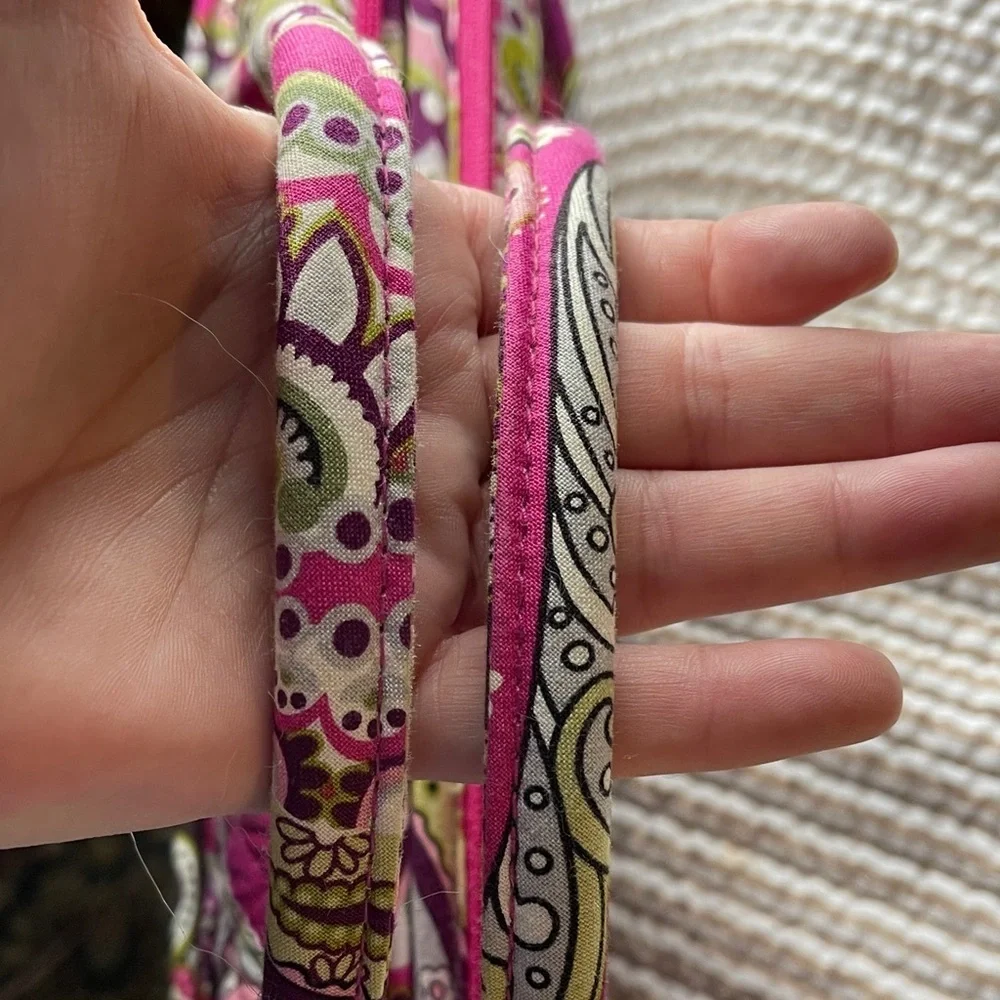 Vera Bradley Laptop Computer Bag Vibrant Paisley NWT Pattern Vera Bradley